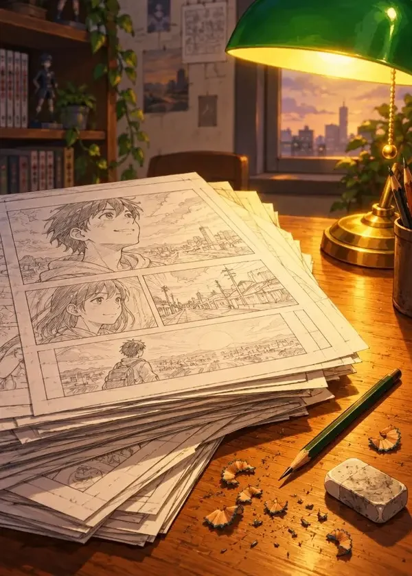 《新作者扶持计划 2026》同人漫画封面，专题 · 新作者、扶持计划、首连载